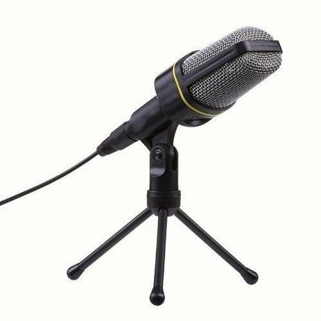 Menor preço em Microfone Condensador Multimidia com Tripe SF-920 - Importado