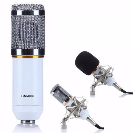 Microfone Condensador Profissional Bm800 Studio Audio - Oem design Menor preço em Microfone Condensador Profissional Bm800 Studio Audio - Oem design