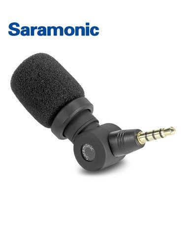 Microfone Condensador Profissional Saramonic SmartMic para iOS com (conector de 3,5 mm) Menor preço em Microfone Condensador Profissional Saramonic SmartMic para iOS com (conector de 3,5 mm)