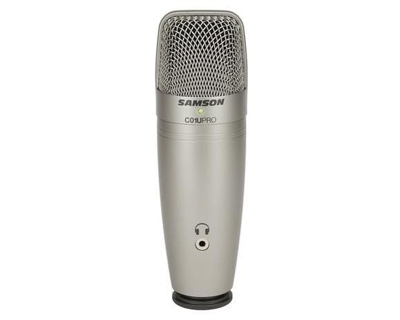 Microfone Condensador Samson C01u Pro Usb Menor preço em Microfone Condensador Samson C01u Pro Usb