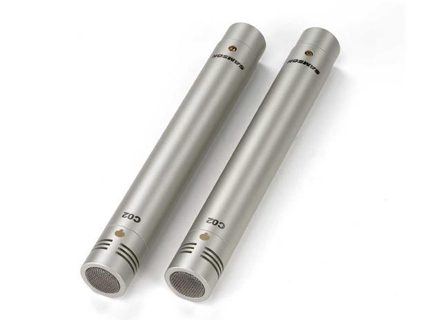 Microfone Condensador Samson C02 - O par Menor preço em Microfone Condensador Samson C02 - O par