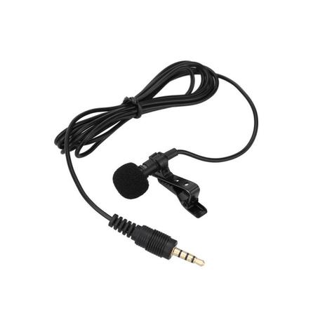 Microfone de Lapela p/ Celular conector p3 (não precisa de adaptador) - Oem Menor preço em Microfone de Lapela p/ Celular conector p3 (não precisa de adaptador) - Oem