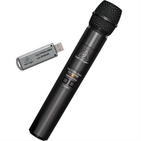 Microfone de Mao Dinamico Sem Fio ULM 100 USB - Behringer Menor preço em Microfone de Mao Dinamico Sem Fio ULM 100 USB - Behringer