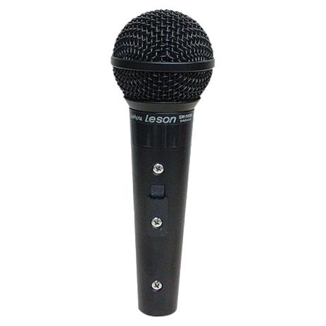 Microfone De Vocal Profissional Neodímio Preto SM-58 P4 Leson Menor preço em Microfone De Vocal Profissional Neodímio Preto SM-58 P4 Leson