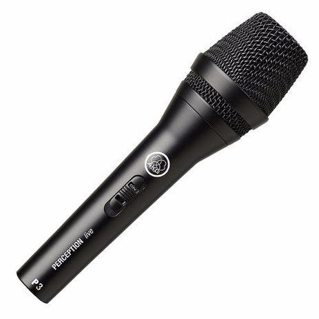 Microfone Dinâmico AKG Perception P3s Menor preço em Microfone Dinâmico AKG Perception P3s