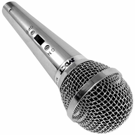 Microfone Dinâmico Profissional Metal Cabo 4,5m Bt-58a Mxt Menor preço em Microfone Dinâmico Profissional Metal Cabo 4,5m Bt-58a Mxt