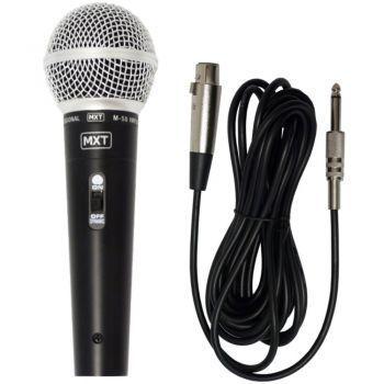 Microfone Dinamico Profissional Mxt M-58 Menor preço em Microfone Dinamico Profissional Mxt M-58