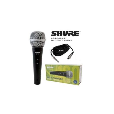 Microfone Dinâmico Shure SV100 C/ Cabo - AC0966 é ruim? Microfone Dinâmico Shure SV100 C/ Cabo - AC0966 é boa?