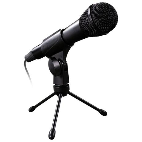 Microfone Dinâmico SKP PODCAST-300U Suporte De Mesa Preto é boa?