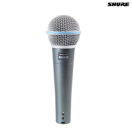 Microfone Dinâmico Supercardioide Beta 58A 027453 Shure Menor preço em Microfone Dinâmico Supercardioide Beta 58A 027453 Shure