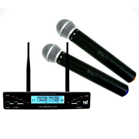 Microfone Duplo sem Fio em UHF UD-2000 TSI é boa?