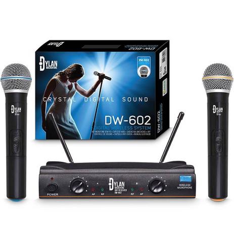 Microfone Dylan DW-602 Sem Fio UHF Duplo é boa?