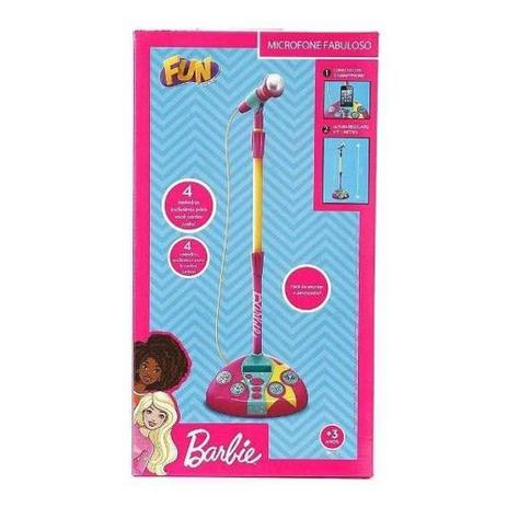 Microfone barbie fabuloso Clearance