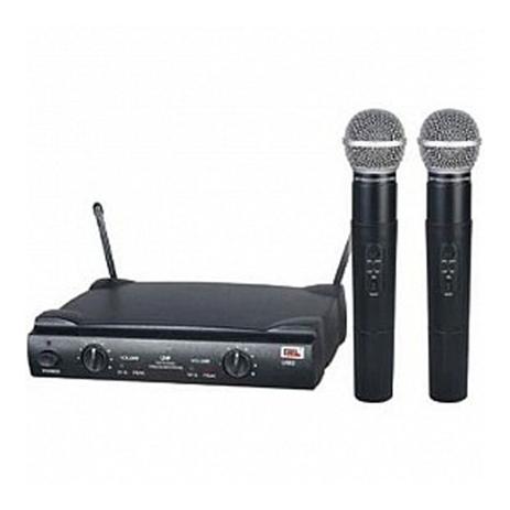 Microfone JWL Sem Fio Duplo U585 UHF Menor preço em Microfone JWL Sem Fio Duplo U585 UHF