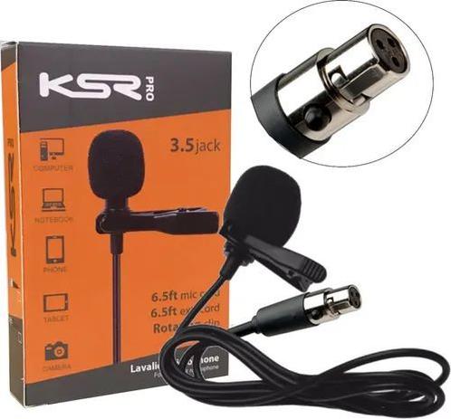 Microfone Lapela Ksr LT2C MINI XLR Menor preço em Microfone Lapela Ksr LT2C MINI XLR