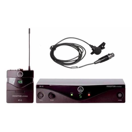 Microfone Lapela Sem Fio AKG Presenter PT45 SR45 Perception Menor preço em Microfone Lapela Sem Fio AKG Presenter PT45 SR45 Perception