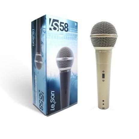 Microfone LeSon AM2302 - Dinâmico Unidirecional Cardióide - Linha Profissional - Le son Menor preço em Microfone LeSon AM2302 - Dinâmico Unidirecional Cardióide - Linha Profissional - Le son