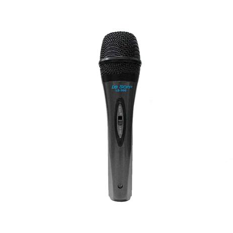 Microfone Leson LS-300 Dinâmico Vocal com Cabo Menor preço em Microfone Leson LS-300 Dinâmico Vocal com Cabo