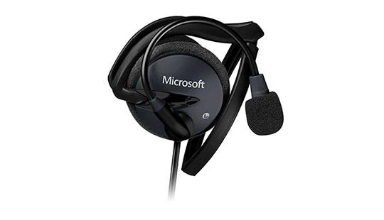 Microfone Microsoft Headphone Headset LifeChat LX-2000 Menor preço em Microfone Microsoft Headphone Headset LifeChat LX-2000