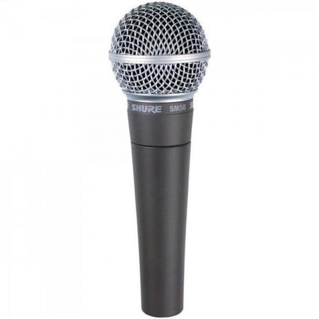 Microfone Profissional Com Fio Dinâmico SM58-LC SHURE Menor preço em Microfone Profissional Com Fio Dinâmico SM58-LC SHURE