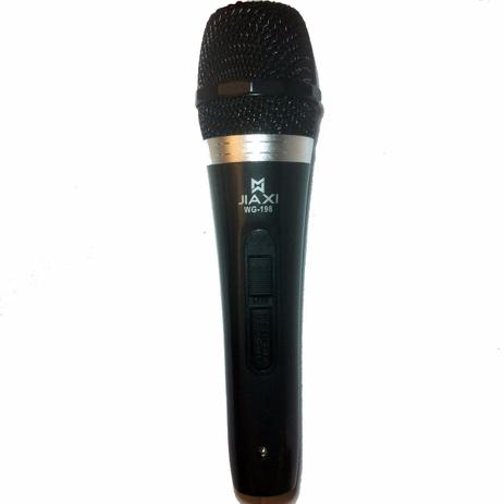 Microfone Profissional Dinâmico Jiaxi WG-198 com Cabo Menor preço em Microfone Profissional Dinâmico Jiaxi WG-198 com Cabo