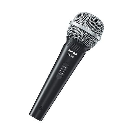 Microfone Profissional Shure Sv100 Vocal Com Fio Com Cabo 4,5 Metros Menor preço em Microfone Profissional Shure Sv100 Vocal Com Fio Com Cabo 4,5 Metros