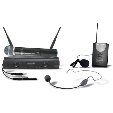 Microfone s/ Fio de Mão / Headset / Lapela e Instrumento UH 02 MHLI - Lyco Menor preço em Microfone s/ Fio de Mão / Headset / Lapela e Instrumento UH 02 MHLI - Lyco