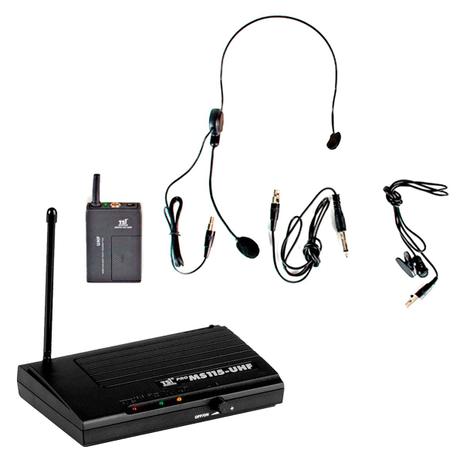 Microfone s/ Fio Headset / Lapela / UHF - MS 115 CLI TSI Menor preço em Microfone s/ Fio Headset / Lapela / UHF - MS 115 CLI TSI
