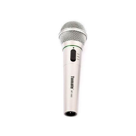 Microfone sem Fio 113MHZ MT-1002 Tomate Prata Menor preço em Microfone sem Fio 113MHZ MT-1002 Tomate Prata