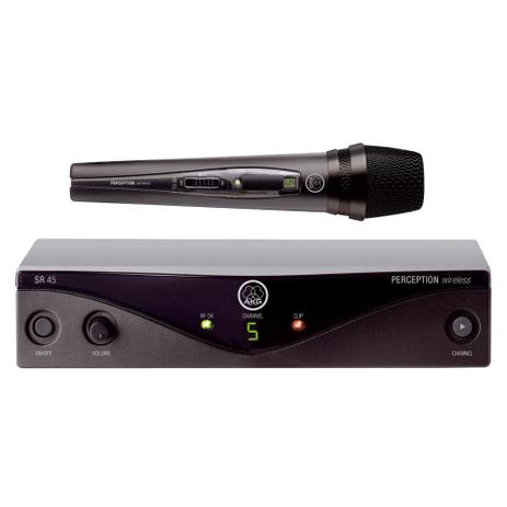 Microfone Sem Fio Akg Pw Vset A 45 Vocal Menor preço em Microfone Sem Fio Akg Pw Vset A 45 Vocal