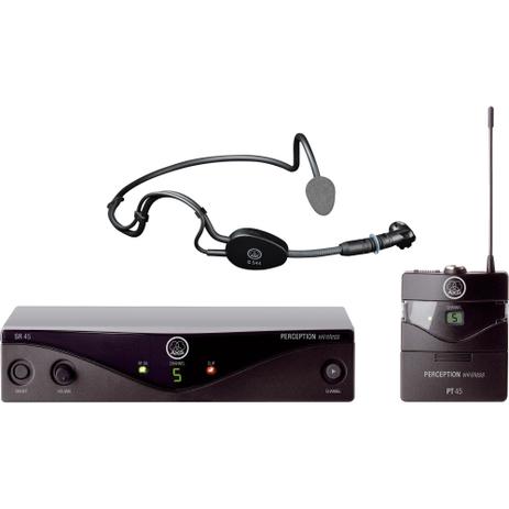 Microfone sem Fio de Cabeça Headset AKG PW 45 SSET A1 Menor preço em Microfone sem Fio de Cabeça Headset AKG PW 45 SSET A1