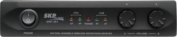 Microfone sem fio de mao duplo uhf261, alcance 80m em espaço aberto, bivolt - Skp é boa?