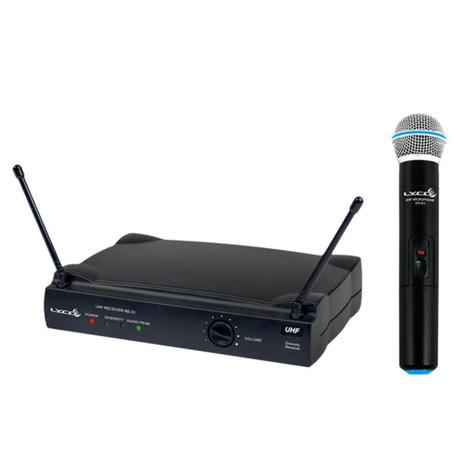 Microfone Sem Fio De Mão Para Voz Lyco UH01M Menor preço em Microfone Sem Fio De Mão Para Voz Lyco UH01M
