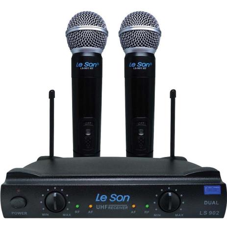 Microfone Sem Fio de Mão UHF LS902 HTHT LESON. Menor preço em Microfone Sem Fio de Mão UHF LS902 HTHT LESON.