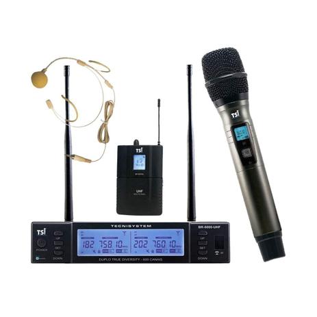 Microfone Sem Fio Headset e Mão BR 8000 CLI UHF - TSI é ruim? Microfone Sem Fio Headset e Mão BR 8000 CLI UHF - TSI é boa?
