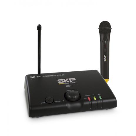 Microfone sem Fio SKP Mini I de mão Menor preço em Microfone sem Fio SKP Mini I de mão