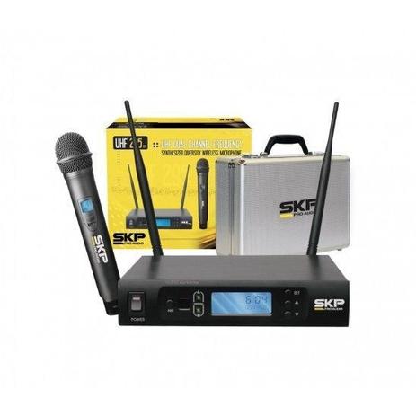 Microfone Sem Fio Skp Uhf 295 Menor preço em Microfone Sem Fio Skp Uhf 295
