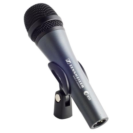 Microfone Sennheiser e835 Dinâmico Cardioide Menor preço em Microfone Sennheiser e835 Dinâmico Cardioide