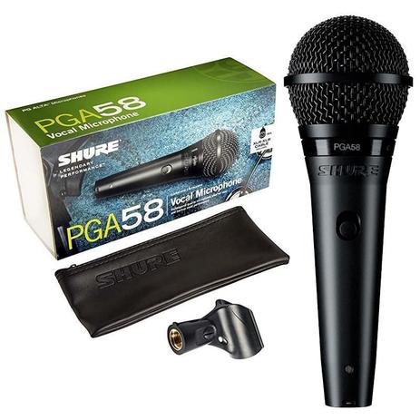 Microfone Shure PGA58 LC Menor preço em Microfone Shure PGA58 LC