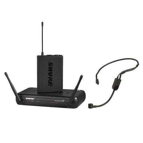 Microfone Shure Sem Fio Svx14br Pga31 Headset Auricular Menor preço em Microfone Shure Sem Fio Svx14br Pga31 Headset Auricular