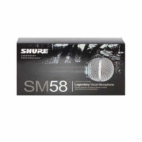 Microfone Shure Sm 58 (original) Legendary Vocal - Nfe é ruim? Microfone Shure Sm 58 (original) Legendary Vocal - Nfe é boa?