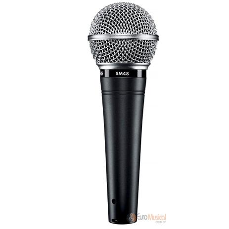 Microfone Shure SM48-LC Menor preço em Microfone Shure SM48-LC