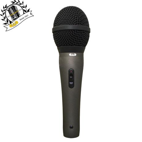 Microfone Vocal Dinâmico Cardióide CAD-22A - CAD ÁUDIO - Cad audio Menor preço em Microfone Vocal Dinâmico Cardióide CAD-22A - CAD ÁUDIO - Cad audio