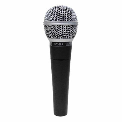 Microfone Vocal Dinamico HT58 A com fio sem chave - CSR Menor preço em Microfone Vocal Dinamico HT58 A com fio sem chave - CSR