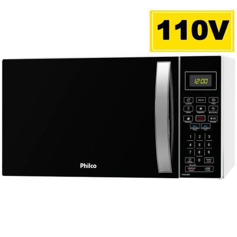 Microondas 25 Litros Philco PMO26PB Menu Fit Preto com Branco 110v Menor preço em Microondas 25 Litros Philco PMO26PB Menu Fit Preto com Branco 110v