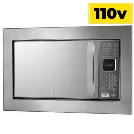 Microondas de Embutir Philco 25 Litros PME25BM 110v Menor preço em Microondas de Embutir Philco 25 Litros PME25BM 110v