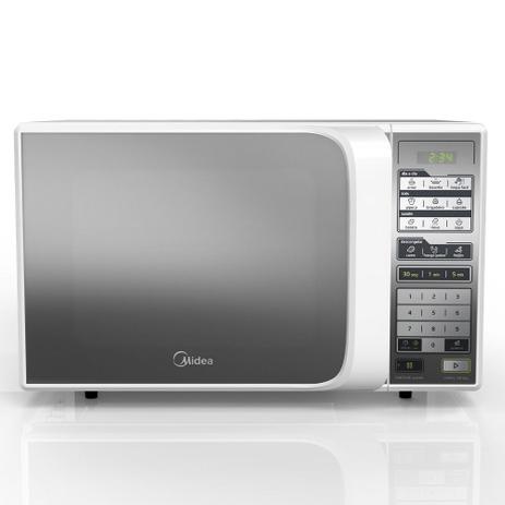 Microondas Midea 31L Branco Espelhado MTFE4 110V Menor preço em Microondas Midea 31L Branco Espelhado MTFE4 110V