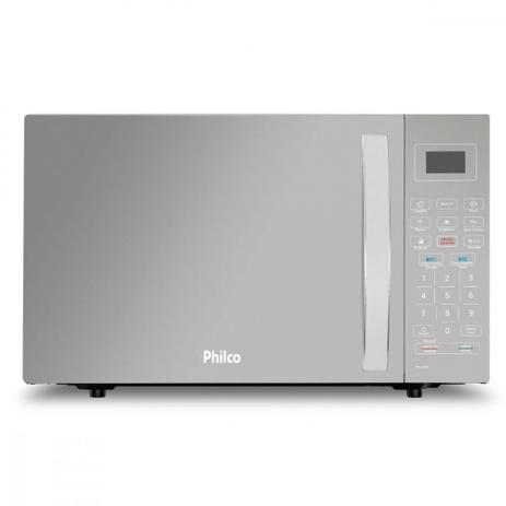 Microondas Philco 26 Litros Branco Espelhado PMO26EB 220V Menor preço em Microondas Philco 26 Litros Branco Espelhado PMO26EB 220V