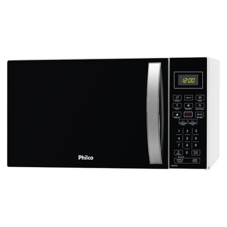 Microondas Philco Pmo26p 26 L Menu Fit Preto Com Cinza 220v Menor preço em Microondas Philco Pmo26p 26 L Menu Fit Preto Com Cinza 220v