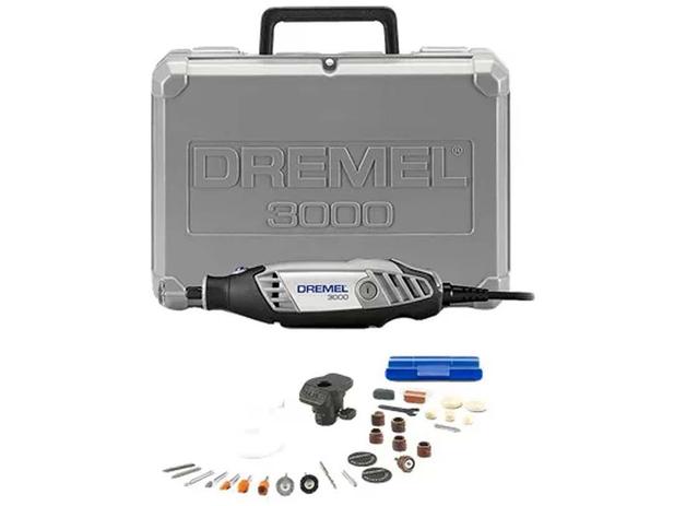 Microrretifica 130 Watts + 30 Acessórios - 3000 2/30 - Dremel é boa?